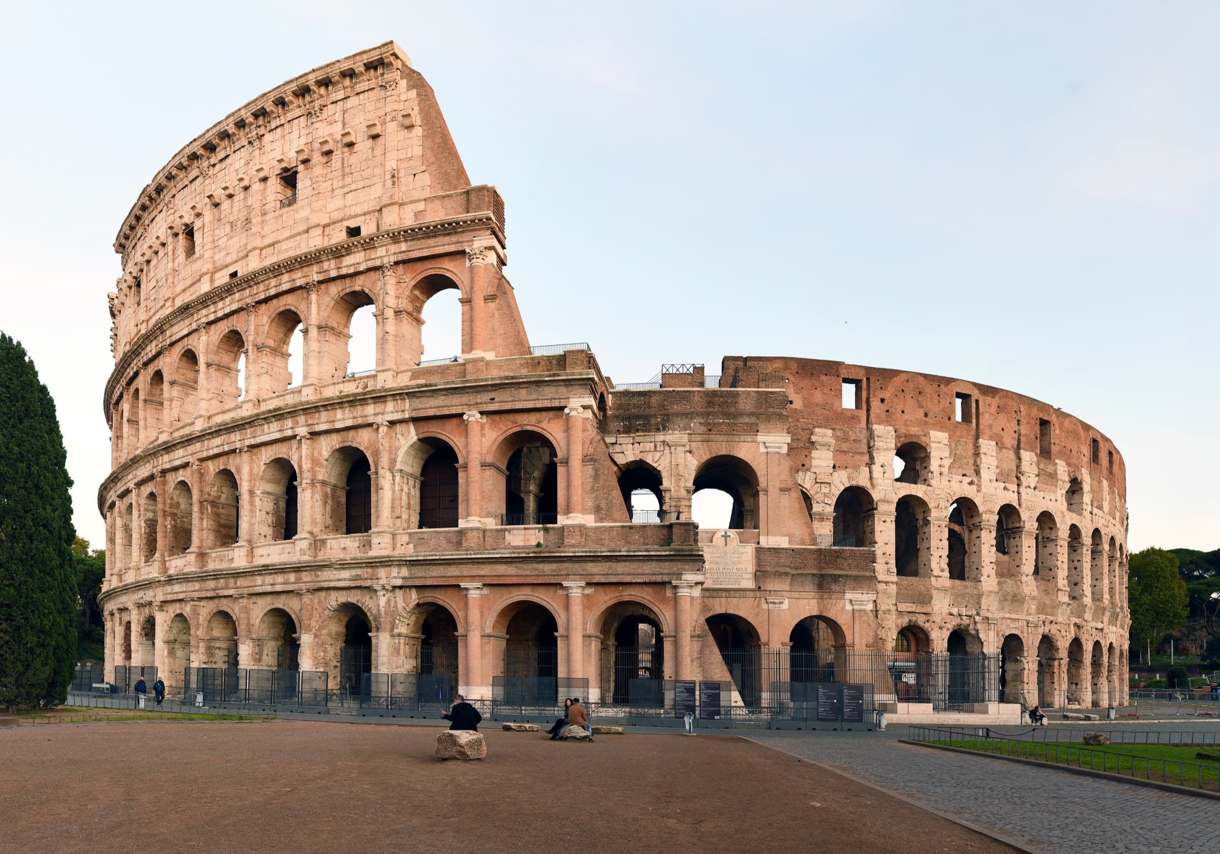 The Colosseum at first light, Rome