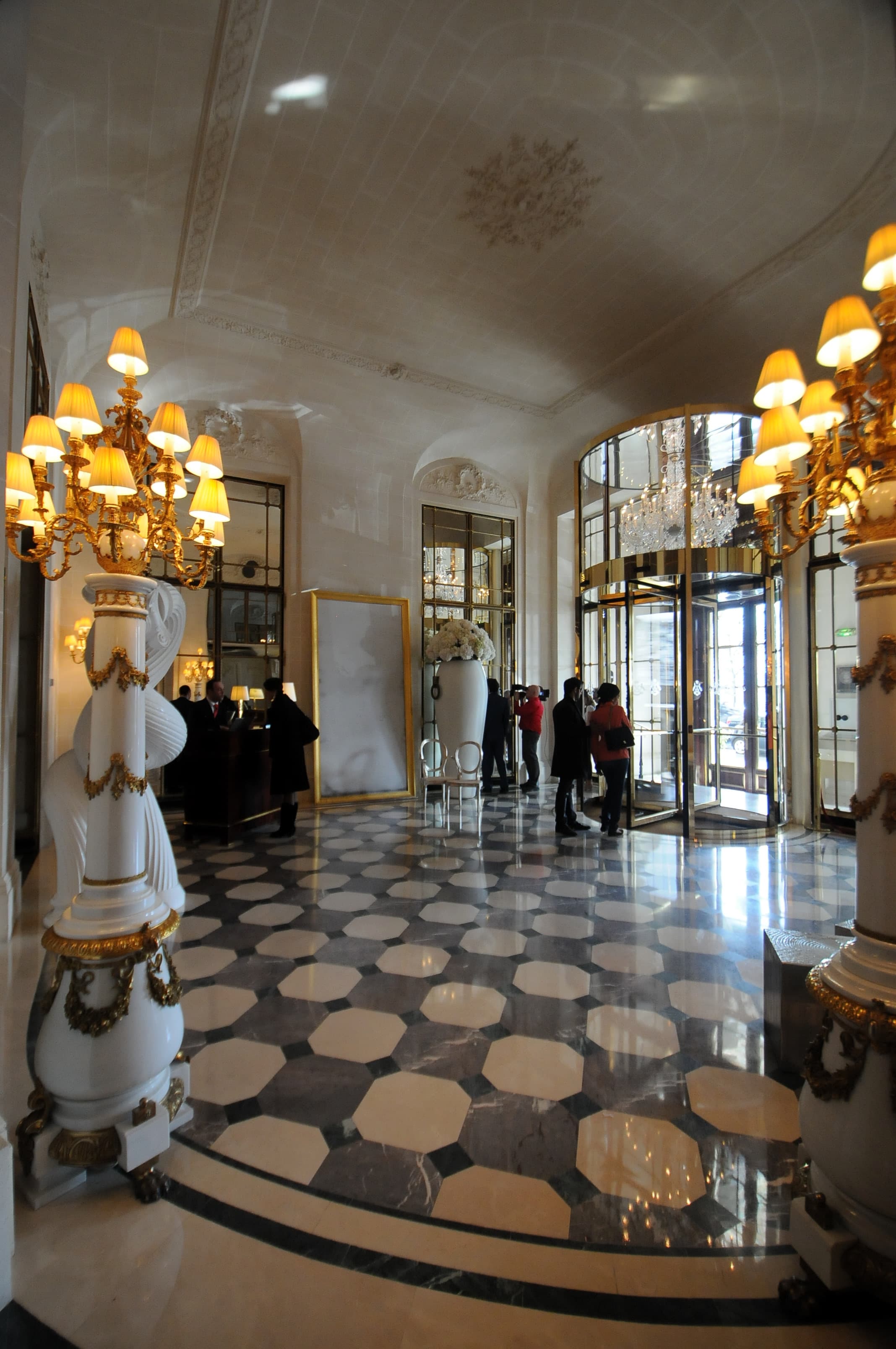 Le Meurice — the lobby