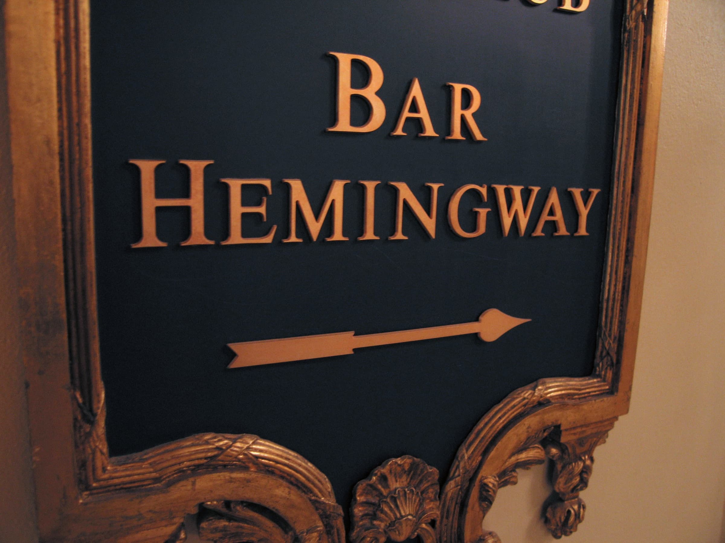 Bar Hemingway at the Ritz Paris